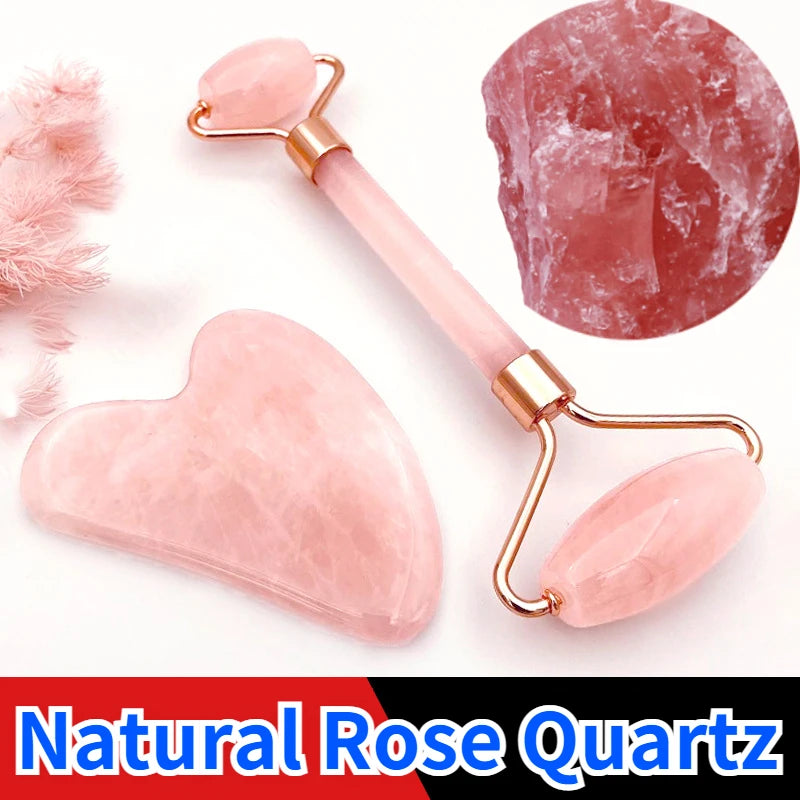 Découvrez le rouleau de massage en cristal de quartz rose, un outil de beauté naturel pour le visage. En pierre de quartz rose, il stimule la circulation, réduit les tensions et favorise un teint éclatant. Un must pour un soin de la peau doux et raffiné.