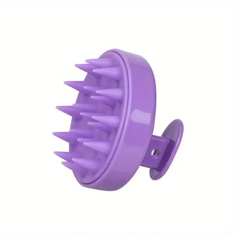 Brosse Shampoing Anti-Pelliculaire : L'Accessoire Essentiel pour un Cuir Chevelu Sain, à Compléter avec Notre Huile Purifiante.