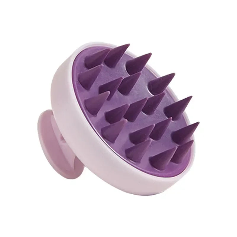 Brosse Shampoing Anti-Pelliculaire : L'Accessoire Essentiel pour un Cuir Chevelu Sain, à Compléter avec Notre Huile Purifiante.